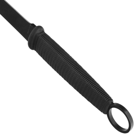 Nóż K25 Botero Tanto Black Rubber, Black Titanium 7Cr17Mov (31891)