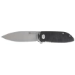 Sencut Bocll II Black G10, Satin D2 by Brad Zinker knife (S22019-1)