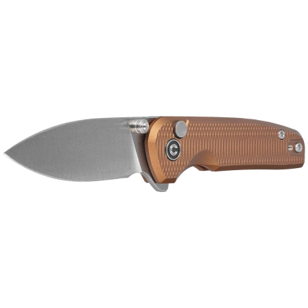 Civivi Mini Shakan Knife Coyote Brown Aluminium, Satin Nitro-V (C20052F-3)