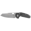 Bestech Nyxie Grey Titanium/Carbon Fiber, Stonewashed/Satin CPM S35VN by Todd Knife and Tool Knife (BT2209C)