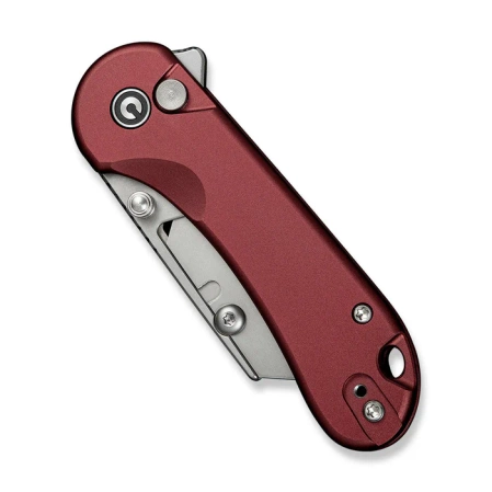 Nóż składany Civivi Elementum Utility Burgundy Aluminium, Stonewashed 6Cr13 (C23039B-5)