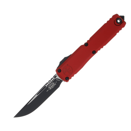 Microtech Ultratech Gen IV S/E OTF Knife Red Aluminum, Black M390MK by Tony Marfione (11214-1RD)