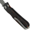 Maserin 630 Pulse Knife Black/Orange FatCarbon, Stonewashed MagnaCut by Igor Bortolussi (630/FCA)