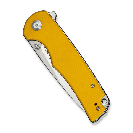 Nóż składany Sencut Praktisk Yellow G10, Satin 9Cr18MoV (S24019-2)