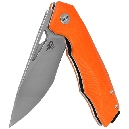 Bestech Knife Toucan Orange G10, Stonewashed / Satin D2 (BG14D-1)