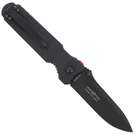FOX Predator II Liner-Lock Folding Knife, Black (FX-446 B)