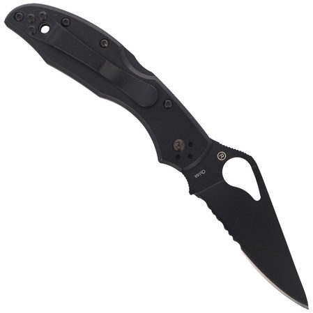 Spyderco Byrd Meadowlark 2 Stainless Black Blade, Combination (BY04BKPS2)
