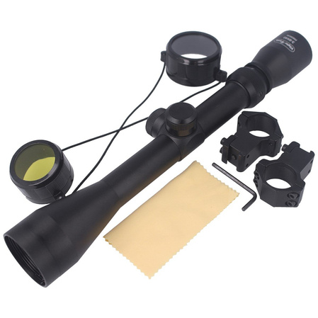 Reximex Daystar 4.5 mm PCP Air Rifle Set: Pump, Scope, Safety Glasses, Pellets, Shooting Targets