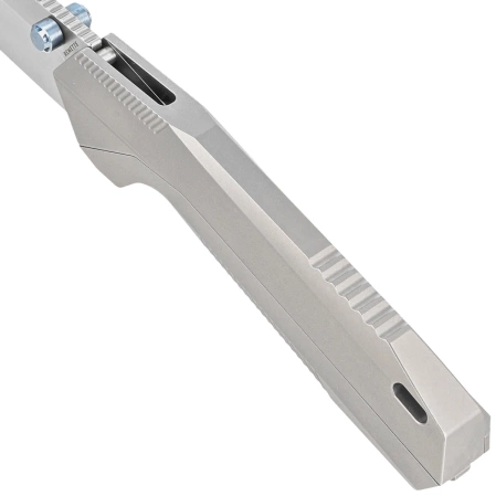 Nóż składany Remette RT-WK1-A Gray Titanium, Hand Grinding Pearlescent M390