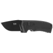 Tekto A3 Delta Mini D/P Automatic Knife Black G10, Black D2