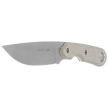 Viper Basic 1 Green Canvas Micarta, Stonewashed D2 by Tommaso Rumici Knife (VT4028CG)
