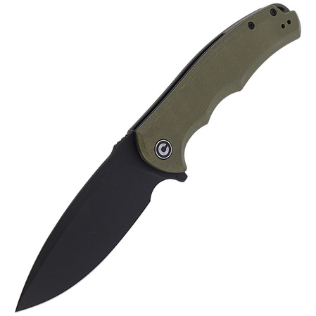 Civivi Knife Praxis OD Green G10, Black Stonewashed 9Cr18MoV (C803F)