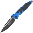 Nóż składany Microtech Socom Elite S/E-M Blue Aluminum, Black M390MK by Tony Marfione (160-1BL)