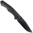 Bestech Keen II Black-Green G10/Titanium, Black Stonewashed CPM S35VN by Koens Craft knife (BT2301E)