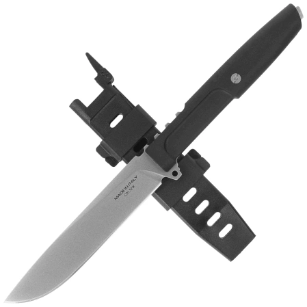 Extrema Ratio Vipera Knife Black Forprene, Stonewashed Nitrogen (04.1000.0484/NIT/SW/BLK)
