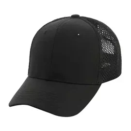 M-Tac Mesh Flex Ripstop Baseball Cap, Black (40569002)