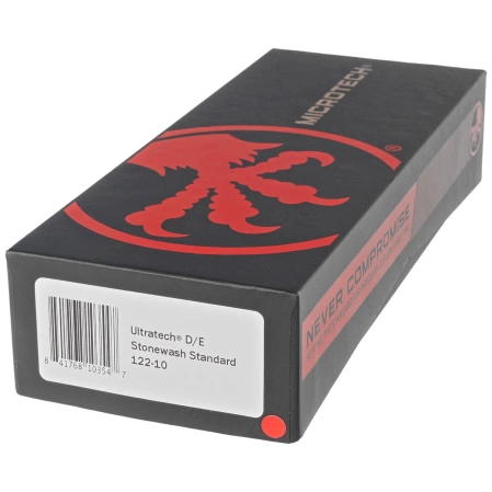 Nóż automatyczny OTF Microtech Ultratech D/E Black Aluminium, Stonewashed M390 by Tony Marfione (122-10)