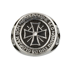 Tole 10 Imperial Templar Cross Ring Ø22 (09980-22)