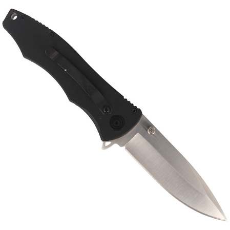 Muela Panzer-10 Black PTB/Fiber Glass Knife, Satin X60CrMoV15