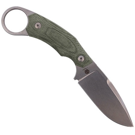 LionSteel H2 Canvas Green, Stonewashed M390 by Tommaso Rumici (H2 CVG)