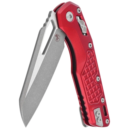 Nóż składany Microtech MSI S/E Merlot Frag Aluminium, Apocalyptic M390MK by Tony Marfione (210-10APFRMR)