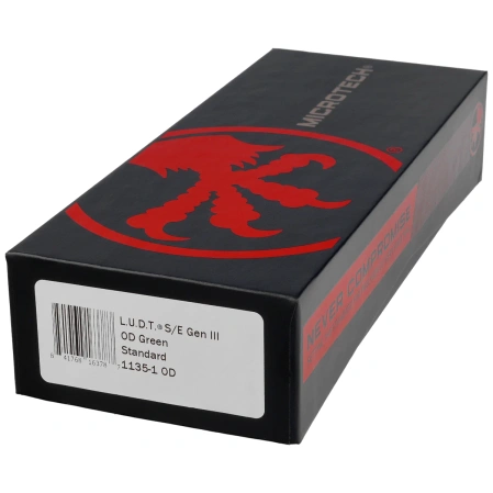 Microtech LUDT Gen III S/E Automatic Knife OD Green Aluminum, Black M390MK by Tony Marfione (1135-1OD)