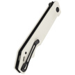 Kubey Knife Pylades Ivory G10, Blackwash AUS-10 (KU253D)