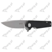 Kubey Knife Wolverine, Black G10, Sand Blasted D2 (KU233A)