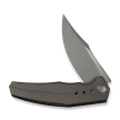 WeKnife Kyklos Bronze Titanium, Gray Stonewashed/Satin M390 (WE23086-2)