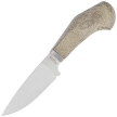 LionSteel Willy Green Canvas, Satin M390 by Gianluigi ''Wilson'' Simonella Knife (WL1 CVG)