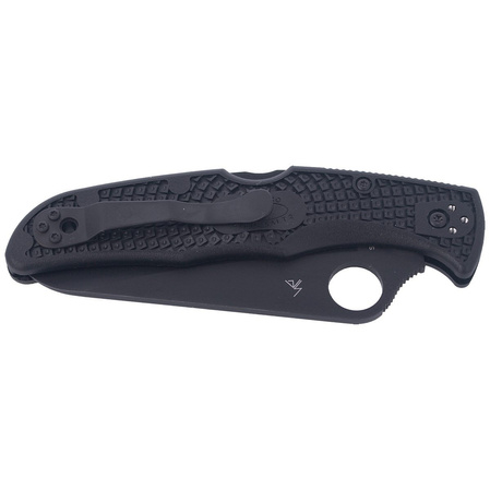 Spyderco Pacific Salt 2 Black Blade Plain (C91PBBK2)