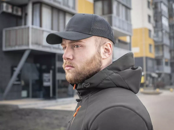 Czapka z daszkiem M-Tac Mesh Flex Rip-Stop, Black (40569002)