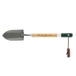 Adler Holly Gardening Trowel, C45 Steel, Green/White Hickory Handle (380.0E03KA025)