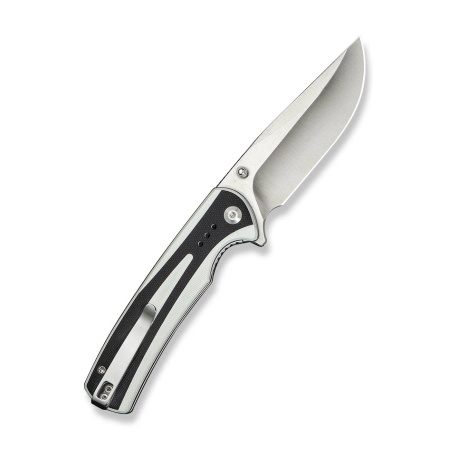 Sencut Regnator Knife White / Black G10, Satin 9Cr18MoV (S24057-3)