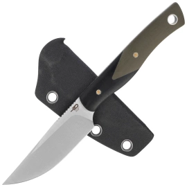Nóż Bestech Heidi Blacksmith #1 Black / Green G10, Satin D2 by Heidi (BFK01A)