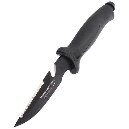 FOX Tekno Military 2 Black Diving Knife (641)