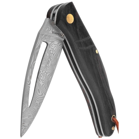 Martinez Albainox Knife Wengue Wood, Laser Pattern 3Cr13Mov (18754)