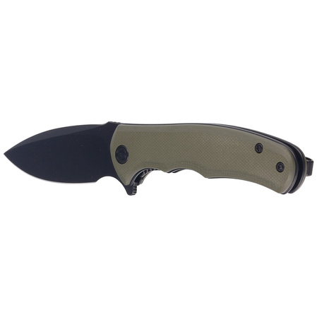 Nóż składany Civivi Mini Praxis Green G10, Black Stonewashed D2 (C18026C-1)