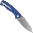Civivi Placoid Blue Shredded G10 Knife, Satin 14C28N (C23079-2)
