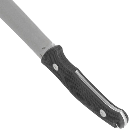 Viper Trail Knife Black Suretouch, Stonewashed N690Co by Jens Ansø (VT4066GG)