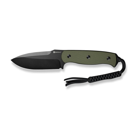 Sencut Toxodon Knife OD Green G10, Black 9Cr18MoV (S24036-2)
