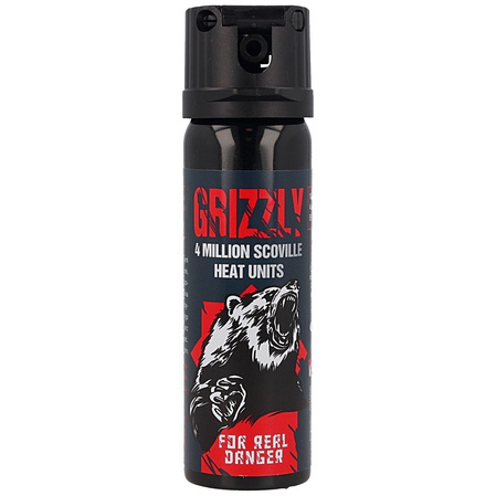 Gaz pieprzowy Sharg Grizzly Gel 4 mln SHU, 26.4% OC 63 ml - stożek (13063-C)
