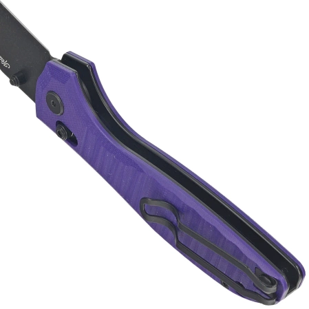 Nóż składany Bestech Liger Purple G10, Black Stonewashed D2 by Keanu Alfaro (BG61E)