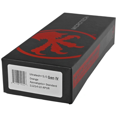 Microtech Ultratech Gen IV S/E OTF Knife Orange Aluminum, Apocalyptic M390MK by Tony Marfione (11214-10APOR)