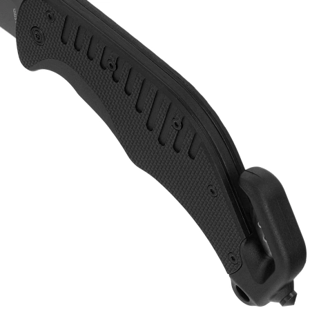 Nóż ratowniczy ESP RK-01 Black PA66 Polyamide, Titanium Gray PVD AUS-8