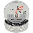 Spoton Crazy Solid Slug 22 .22/5.5mm AirGun Pellets, 175 psc 1.42g/21.91gr