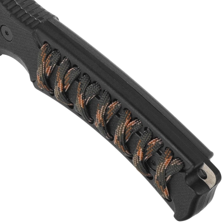 Nóż Martinez Albainox 32796 ABS Black/Camo Stringing, Brushed/Black 3Cr13Mov