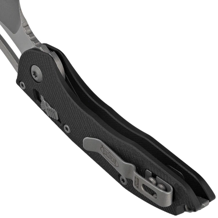 Microtech Stitch Ram-Lok S/E Knife Black Fluted G10, Apocalyptic P/S M390MK by Borka Blades and Tony Marfione (169RL-11APFLGTBK)