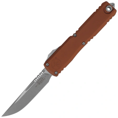 Microtech Ultratech Gen IV S/E OTF Knife Brown Aluminum, Apocalyptic M390MK by Tony Marfione (11214-10APBN)