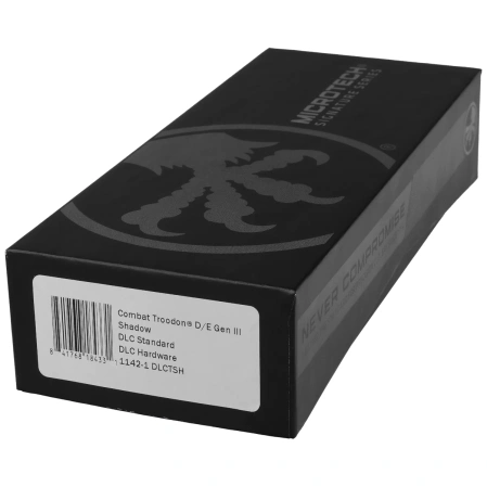 Nóż automatyczny OTF Microtech Combat Troodon Gen III D/E Signature Shadow DLC Aluminium, Shadow DLC M390MK by Tony Marfione (1142-1DLCTSH)